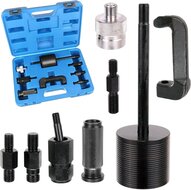 9 delige mercedes - bmw cdi&nbsp;verstuiver slagtrekker - verstuivertrekker - injectortrekker- injector trekker - injectorent