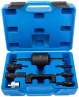 9 delige mercedes - bmw cdi&nbsp;verstuiver slagtrekker - verstuivertrekker - injectortrekker- injector trekker - injectorent