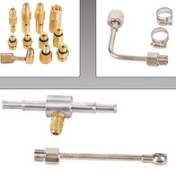 brandstofpomp druk tester set - benzine en diesel - compressie tester - drukmeter - compressiemeter