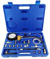brandstofpomp druk tester set - benzine en diesel - compressie tester - drukmeter - compressiemeter