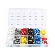 660 delig kabelschoen pen assortiment - draad connectors - adereindhuls - arde eind huls