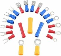 Kabelschoen set&nbsp;150 delig -&nbsp;kabelschoenen -&nbsp;krimpschoen -&nbsp;amp stekker