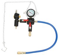 24 delige radiatortester - koelsyteem druktester - coolsysteem tester - vacuumtester - kacheltester - radiator tester