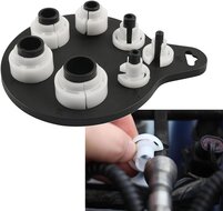 7 delig airco en brandstof leidingen demontage set - ontkoppel klemmen voor leiding connectors - kunstof adapterset disconnecto