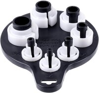 7 delig airco en brandstof leidingen demontage set - ontkoppel klemmen voor leiding connectors - kunstof adapterset disconnecto