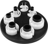 7 delig airco en brandstof leidingen demontage set - ontkoppel klemmen voor leiding connectors - kunstof adapterset disconnecto