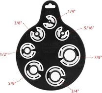 7 delig airco en brandstof leidingen demontage set - ontkoppel klemmen voor leiding connectors - kunstof adapterset disconnecto