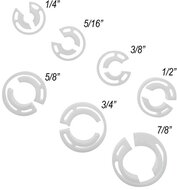 7 delig airco en brandstof leidingen demontage set - ontkoppel klemmen voor leiding connectors - kunstof adapterset disconnecto
