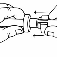 7 delig airco en brandstof leidingen demontage set - ontkoppel klemmen voor leiding connectors - kunstof adapterset disconnecto