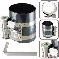 zuigerspanband - &nbsp;60 tot 175&nbsp;mm - zuiger montageklem - zuigerveer montageband - inclusief inbussleutel - satra 