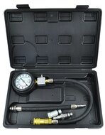5 delig brandstofpomp druktester set - benzinedruktester&nbsp;- compressie tester - compressiemeter - brandstofdruktester