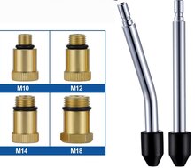 8 delig 0 tot 14 bar digitale benzine compressietester - compressiemeter - brandstofdrukmeter - druktester&nbsp;