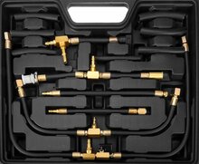 0 tot 10 bar benzine compressietester - compressiemeter - brandstofinjectietester set - drukmeter - benzinedrukmeter