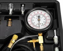0 tot 10 bar benzine compressietester - compressiemeter - brandstofinjectietester set - drukmeter - benzinedrukmeter