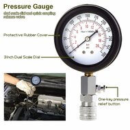 8 delig 0 tot 20 bar benzine compressietester -&nbsp; compressiemeter - drukmeter - benzinedrukmeter&nbsp;