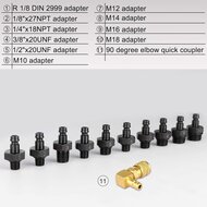 oliedruktester - oliedruk meter van 0 tot 10 bar - oliedrukmeter&nbsp;&nbsp;- druktester -&nbsp; olie druk meter