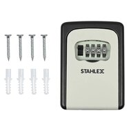 sleutelkluis metaal - 4 cijferige slot - combinatie slot voor het opbergen van sleutels - stahlex