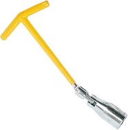 16mm met knikarm bougie sleutel - bougiesleutel - sparkplug key - bougie dop