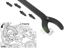 vag nokkenas blokkeersleutel verstelbaar - distributiesleutel - tijdafstelsleutel - tandwielsleutel - poeliesleutel - satra