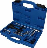 M8 en M10 gloeibougie verwijderingsset - reparatie set gloei bougies - uitboorset glowplug - uittrekset gloeibougies