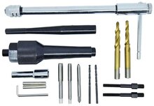 M8 en M10 gloeibougie verwijderingsset - reparatie set gloei bougies - uitboorset glowplug - uittrekset gloeibougies