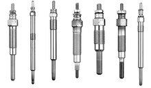 M8 en M10 gloeibougie verwijderingsset - reparatie set gloei bougies - uitboorset glowplug - uittrekset gloeibougies