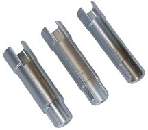 3 delige gloeibougie met zijsleuf verwijder set - bougie doppen set - glowplug socket - gloeibougiedoppen - gloeistift demontag
