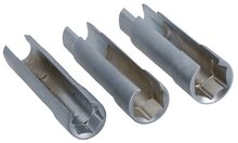 3 delige gloeibougie met zijsleuf verwijder set - bougie doppen set - glowplug socket - gloeibougiedoppen - gloeistift demontag