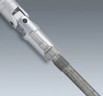 6 delige knikbaar 8 tot 16 mm 3/8'' aansluiting bougiesleutel set - bougie dop - bougiedoppen met draaikop - glowplug