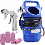 draagbare zandstraler 10 liter - lucht zandstraalapparaat - zandstraalpistool - satra