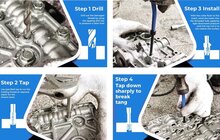 m12 x 1.5 draadreparatie set - helicoil set - schroefdraad reparatieset - helicoils - schroefdraadherstel set&nbsp;