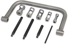 klepveer (de)montage set - 10 delig - klepveertang - kleppentang - geko 