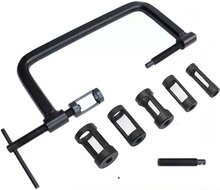 klepveer (de)montage set - 10 delig - klepveertang - kleppentang - geko 