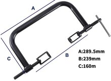 klepveer (de)montage set - 10 delig - klepveertang - kleppentang - geko 