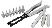 11 delig&nbsp; klepsteel afdichtrubber tang set - klepsteel afdichting set - klepstootrubber tang - kleppensealtang