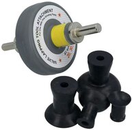 klepslijper met boorkop bevestiging - klep slijper - kleppenslijper - klepslijper - satra