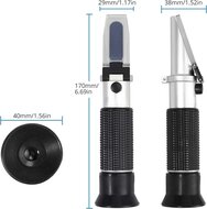 refractometer - accuzuur meter - antivries meter - vloeistofmeter - zuurgraatmeter - suikergehalte meter