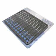 12 delige precisie haken en schroevendraaier set - haakgereedschap - schroevendraaiers - satra