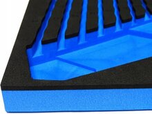 foam inlay voor 12 gebogen ringsleutels - sleutel inleg&nbsp;- gereedschapswagen inleg foam&nbsp;- asta