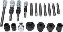 dynamo montage en demontage set - 18 delig - dynamo pulley gereedschapset - satra