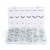 vleugelmoer assortiment 150 delig - vlindermoer m4-m10 - oormoer - handmoer set - asta