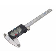 digitale schuifmaat 150 mm - schuifmeter - schuifpasser - meter - satra