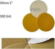 5 schuurschijven p500 voor de 50mm - schuurmachine schijven - schuurschijf - velcor schijven