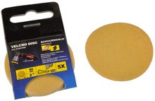5 velcro schuurschijven p320 50 mm - schuurpapier - schuurpads 5 cm -&nbsp;korrel 320 schuur pads lucht poets en schuurmachin