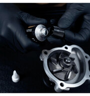 k2 zwarte hittebestendige siliconen kit - hoge temperatuur afdichtingspakking - voor motoren en uitlaatsystemen