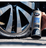 k2 bandenreparatie spray 500ml - lekke band pechspray - lege band reparatie spuitbus - dichting middel