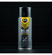 k2 belso gordelspray 400ml - gordelriemspray - gordel spray - onderhoudsmiddel - regeneratiespray