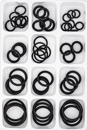 50 delig o-ringenset - o-ringen - 12 verschillende maten - afsluitringen - rubberringen