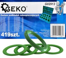 419 delig airco o-ringen assortiment - o ringen groen - afdichtingsringen - afsluitringen - temperatuurbestendige ringen&nbsp;
