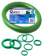 419 delig airco o-ringen assortiment - o ringen groen - afdichtingsringen - afsluitringen - temperatuurbestendige ringen&nbsp;